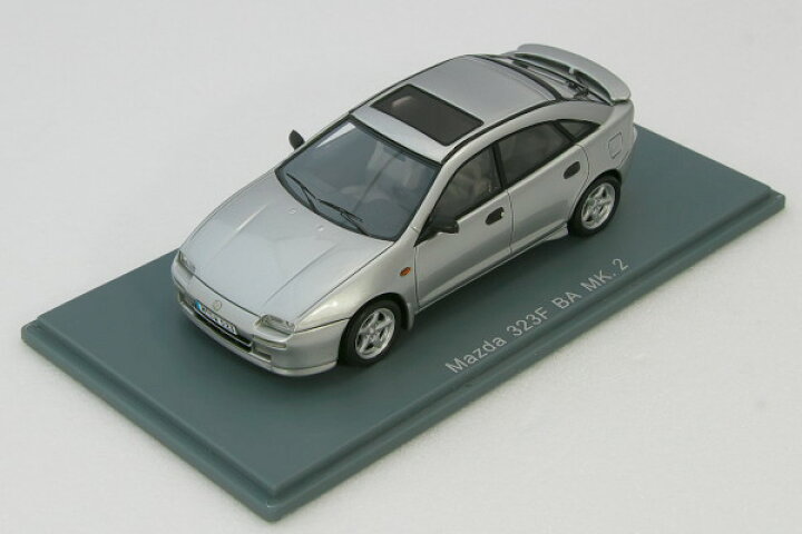 楽天市場】ネオ 1/43 マツダ 323F BA MK2 (ランティス) シルバー 300台 