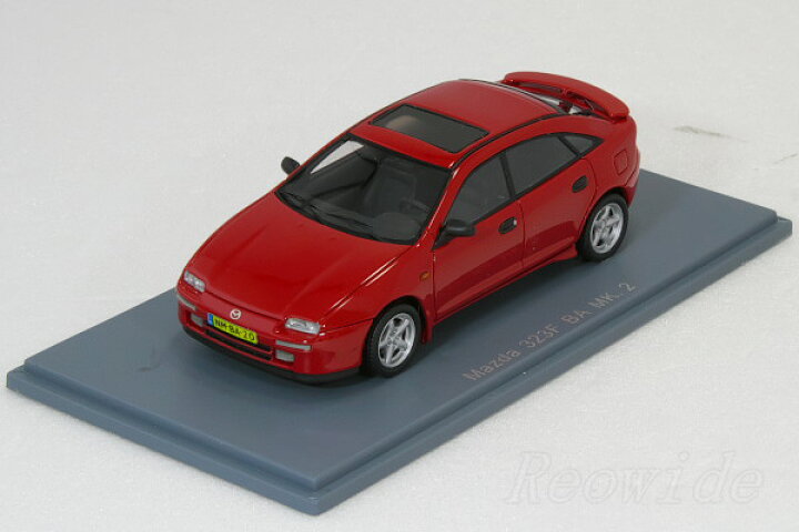楽天市場】ネオ 1/43 マツダ 323F BA MK2 (ランティス) レッド 