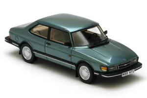 lI 1/43 T[u 90 1985 O[bgNEO SCALE MODELS 1:43 SAAB 90 1985 GREEN MET