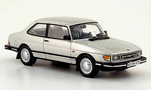 lI 1/43 T[u 90 1985 Vo[^bNNEO SCALE MODELS 1:43 SAAB 90 1985 silver metallic