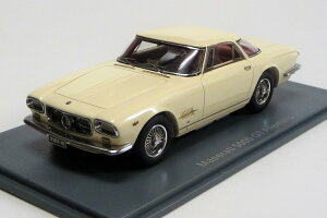 lI 1/43 }ZeB 5000GT A}m N[y 1960 zCgNEO SCALE MODELS 1:43 MASERATI 5000GT ALLEMANO COUPE 1960 WHITE