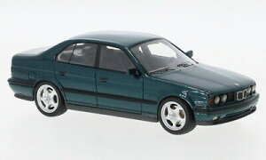 lI 1/43 BMW 5V[Y M5 (E34) 1995 O[NEO SCALE MODELS 1:43 BMW 5-SERIES M5 (E34) 1995 GREEN MET