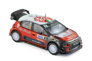 mu 1/43 VgG C3 WRC 2017 [ RX 8 C.Breen / S.Martin Norev 1:43 CITROEN C3 WRC 2017 Rally Corse 8 C.Breen / S.Martin