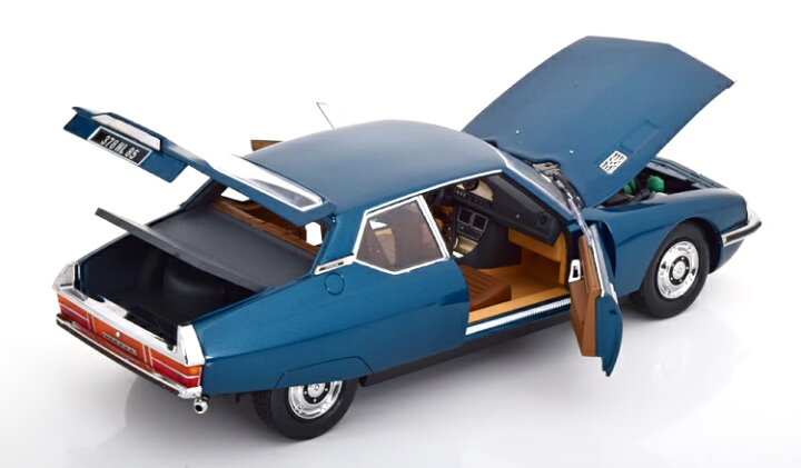楽天市場】ノレブ 1/18 シトロエン SM 1972 ターコイズブルー 開閉 