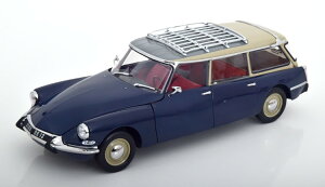 �m���u 1/18 �V�g���G�� ID 19 �u���[�N1967 �_�[�N�u���[/���C�g�O���[ �J��Norev 1:18 Citroen ID 19 Break 1967 darkblue lightgrey