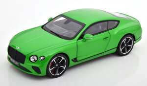 mu 1/18 xg[ R`l^ GTC 2018 O[^bNNorev 1:18 Bentley Continenal GTC 2018 greenmetallic