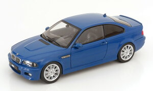 mu 1/18 BMW M3 E46 2000 u[ 1000 JNOREV 1:18 BMW M3 E46 2000 blue Limited Edition 1000 pcs exklusiv fur Modelissimo