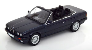�m���u 1/18 BMW 325i E30 �R���o�[�`�u�� 1991 �_�[�N�u���[���^���b�N 500 �����NOREV 1:18 BMW 325i E30 Convertible 1991 darkblue-metallic Limited Edition 500 pcs exklusiv fur Modelissimo