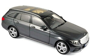 mu 1/18 ZfXxc CNX GXe[g 2014 O[@^bN Norev 1:18 Mercedes Benz C-Class Estate 2014 grey metallic