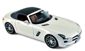 mu 1/18 ZfXExc SLS AMG [hX^[ 2011 zCg JNorev 1:18 Mercedes-Benz SLS AMG Roadster 2011 White