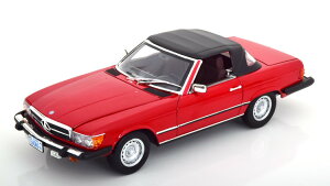 mu 1/18 ZfXExc 450 SL R107 from the Series Dallas 1979 bh with removable Softtop JNOREV 1:18 Mercedes-Benz 450 SL R107 from the Series Dallas 1979 red with removable Softtop