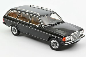 mu 1/18 ZfXExc ENX 200T Xe[VS T-MODEL S123 1982 ubNNorev 1:18 Mercedes-Benz E-CLASS 200T STATION WAGON T-MODEL (S123) 1982 BLACK
