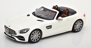 mu 1/18 ZfX AMG GT C [hX^[ 2019 zCg ^bN Norev 1:18 Mercedes AMG GT C Roadster 2019 white metallic