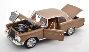 mu 1/18 ZfX 250 SE W111 N[y 1969 Cg uE ^bN JNorev 1:18 Mercedes 250 SE W111 Coupe 1969 lightbrown-metallic