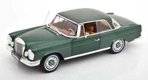 mu 1/18 ZfX 250 SE W111 N[y 1969 _[NO[ ^bN 1000 JNorev 1:18 Mercedes 250 SE W111 Coupe 1969 darkgreen-metallic Limited Edition 1000 pcs