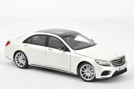 ノレブ 1/18 メルセデス S-クラス AMG ライン 2018 W222 ホワイト 開閉Norev 1:18 Mercedes S-Klasse AMG Line 2018 white