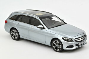 mu 1/18 ZfXExc CNX S205 Xe[VS T-MODEL 2014 Vo[Norev 1:18 Mercedes-Benz C-CLASS (S205) STATION WAGON T-MODEL 2014 SILVER