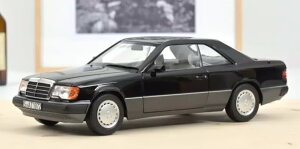 mu 1/18 ZfXExc 300 CE-24 N[y 1990 Black met JNOREV 1:18 Mercedes-Benz 300 CE-24 Coupe 1990 Black met