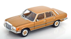 mu 1/18 ZfXExc 350 SE W116 1973 S[h^bN 500 JNorev 1:18 Mercedes 350 SE W116 1973 gold metallic Limited Edition 500 pcs exclusively for Modelissimo