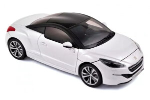 �m���u 1/18 �v�W���[RCZ 2012 �p�[���z���C�g/�u���b�N���[�t �J�� Norev 1:18 Peugeot RCZ 2012 pearl white with black Roof