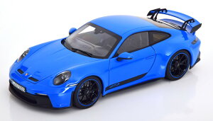 mu 1/18 |VF 911 (992 2) GT3 N[y 2021 u[ 504 JNorev 1:18 Porsche 911 (992 2) GT3 Coupe 2021 blue Limited Edition 504 pcs
