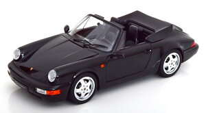 mu 1/18 |VF 911 (964) J 4 Ro[`u 1990 ubN^bN 1000 JNorev 1:18 Porsche 911 (964) Carrera 4 Convertible 1990 blackmetallic Limited Edition 1000 pcs exklusiv fur Modelissimo
