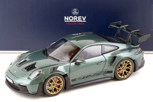 mu 1/18 |VF 911 (992) GT3 RS 2022 _[NO[^bN 504Norev 1:18 Porsche 911 (992) GT3 RS 2022 darkgreen-metallic Limited Edition 504 pcs