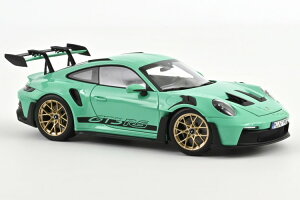 mu 1/18 |VF 911 992 GT3 RS N[y 2022 ~gO[ JNorev 1:18 Porsche 911 992 GT3 RS COUPE 2022MINT GREEN
