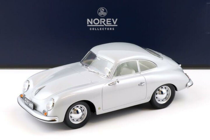 楽天市場】ノレブ 1/18 ポルシェ 356 クーペ 1954 シルバー 400台限定 