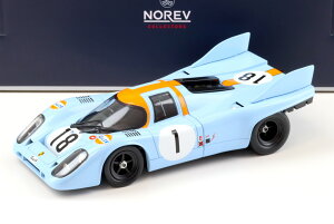 mu 1/18 |VF 917K 24ԃE} 1971 g[jOJ[ Siffert/Bell #1 GULFNorev 1:18 Porsche 917K 24h Le Mans 1971 Training Siffert/ Bell #1 GULF