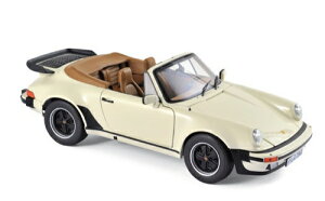 mu 1/18 |VF 911 ^[{ JuI 1987 AC{[ Norev 1:18 Porsche 911 Turbo Cabriolet 1987 Ivory