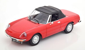 mu 1/18 At@ I 2000 XpC_[ [ou \tggbv 1978 bh 1250Norev 1:18 Alfa Romeo 2000 Spider with removable Softtop 1978 red Limited Edition 1250 pcs exklusiv f?r Modelissimo