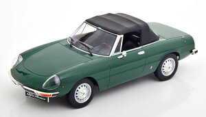 mu 1/18 At@ I 2000 XpC_[ [ou \tggbv 1978 O[ 750Norev 1:18 Alfa Romeo 2000 Spider with removable Softtop 1978 green Limited Edition 750 pcs exklusiv f?r Modelissimo