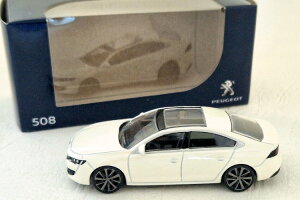 �v�W���[���� �m���u 1/64 �v�W���[ 508 2018 �p�[���z���C�gNOREV 1:64 508 2018 pearl white Original Peugeot Box