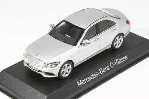 mu 1/43 ZfXExc CNX W205 2014 Vo[ Mercedes-Benz C-Class Silver Metallic