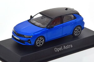 �m���u 1/43 �I�y�� �A�X�g�� 2022 �u���[ ���^���b�NNorev 1:43 opel astra 2022 blue metallic