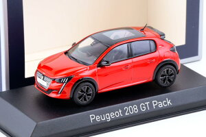 mu 1/43 vW[ 208 GT pbN 2022 GNT[ bhNOREV 1:43 Peugeot 208 GT Pack 2022 Elixir red