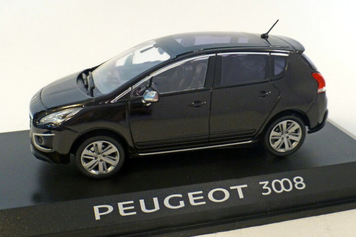 楽天市場】ノレブ 1/43 プジョー 3008 2013 ブラックNorev 1:43 