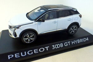 mu 1/43 vW[ 3008 GT-nCubh 4 2020Norev 1:43 Peugeot 3008 GT-Hybrid 4 2020 perl-weiss
