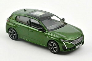 mu 1/43 vW[ 308 GT 2021 O[NOREV 1:43 Peugeot 308 GT 2021 Green