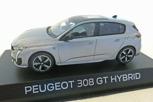 mu 1/43 vW[ 308 GT 2021 O[^bNNorev 1:43 Peugeot 308 GT 2021 Grey Metallic