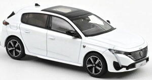 mu 1/43 vW[ 308 GT 2021 p[zCgNOREV 1:43 Peugeot 308 GT 2021 PEARL WHITE
