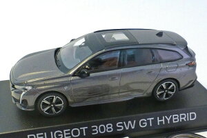 mu 1/43 vW[ 308 SW GT 2021 ^bNO[Norev 1:43 Peugeot 308 SW GT 2021 Gris Metallise