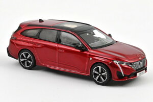 mu 1/43 vW[ 308 GT SW Xe[VS 2021 GNT[bhNOREV 1:43 Peugeot 308 GT SW STATION WAGON 2021 ELIXIR RED