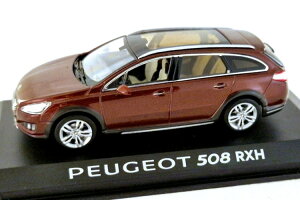 mu 1/43 vW[ 508 RXH 2012 o[KfBbh bg/Gx I {lbgNOREV 1:43 Peugeot 508 RXH 2012 burgundy red Met/Loewe on bonnet