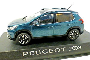 mu 1/43 vW[ 2008 u[ (O[)^bN 2016Norev 1:43 Peugeot 2008 blau (gruen)-Metallic 2016
