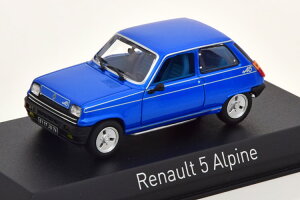 mu 1/43 m[ 5 As[k 1977 u[Norev 1:43 Renault 5 Alpine 1977 Blue