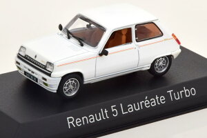 mu 1/43 m[ 5 As[k ^[{  1985 zCg bhNorev 1:43 Renault 5 Alpine Turbo Laureate 1985 white red