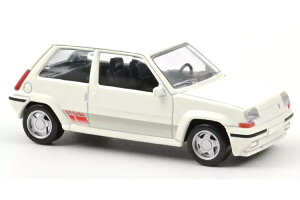�m���u 1/43 ���m�[ R5 SUPERCINQUE GT �^�[�{ �t�F�[�Y2 1988 �z���C�gNorev 1:43 Renault R5 SUPERCINQUE GT TURBO PHASE II 1988 WHITE