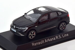 �m���u 1/43 ���m�[ �A���J�i RS ���C�� 2021 �u���b�NNorev 1:43 Renault Arkana R S Line 2021 black